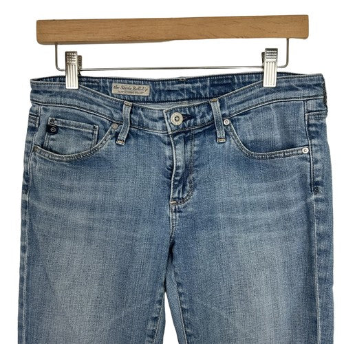 Adriano Goldschmied Jeans Womens 28R Stevie Roll-Up Slim Straight Roll-Up Cuffs