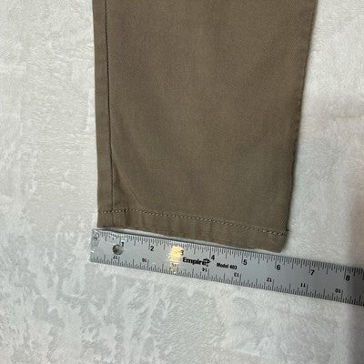 Brunello Cucinelli  Jeans Beige Women Skinny Fit Straight Leg Denim Size 8