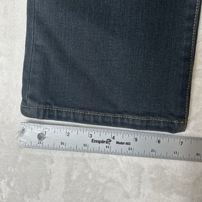 Lauren Jeans Co LRL Womens Size 6 Premium Blue Denim Stretch High Rise Straight Leg