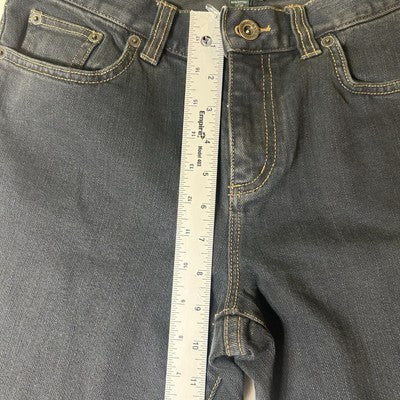 Lauren Jeans Co LRL Womens Size 6 Premium Blue Denim Stretch High Rise Straight Leg