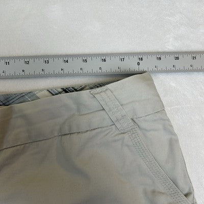 J. CREW Women's Shorts Beige Size 16 Classic Twill CHINO CITY FIT 100% Cotton