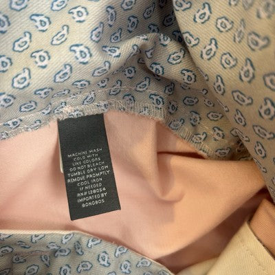 Bonobos Chino Pants Mens Size 29/30 Pink Cotton Stretch Slim Fit Straight 97% Cotton
