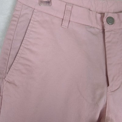 Bonobos Chino Pants Mens Size 29/30 Pink Cotton Stretch Slim Fit Straight 97% Cotton