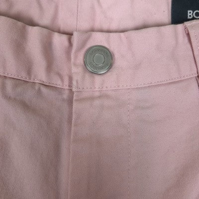 Bonobos Chino Pants Mens Size 29/30 Pink Cotton Stretch Slim Fit Straight 97% Cotton