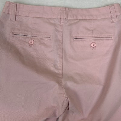Bonobos Chino Pants Mens Size 29/30 Pink Cotton Stretch Slim Fit Straight 97% Cotton