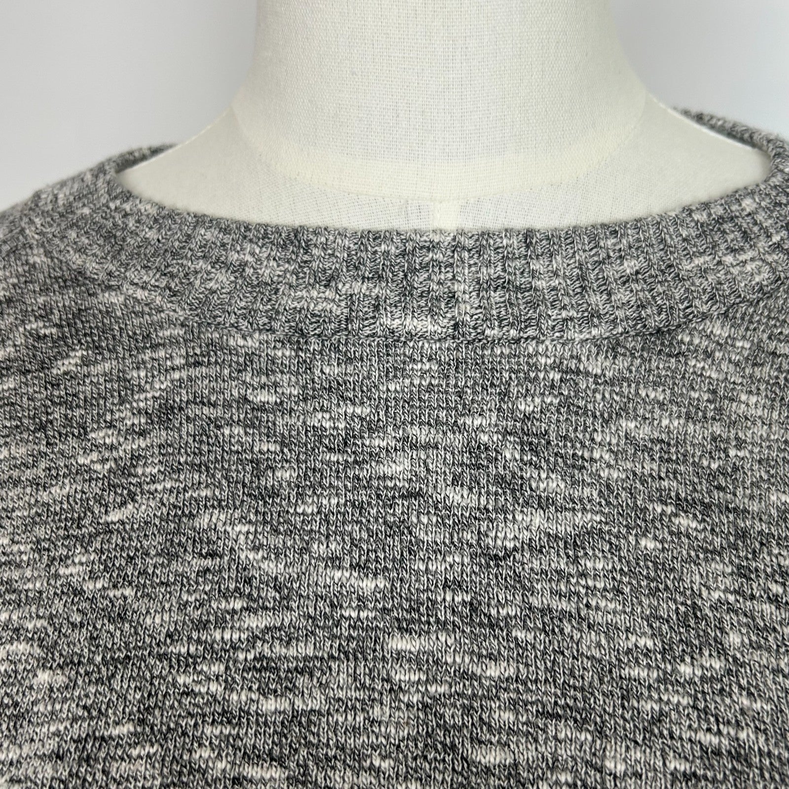 Madewell Telluride Pullover Sweater Gray Small Cottagecore Grandma Comfort