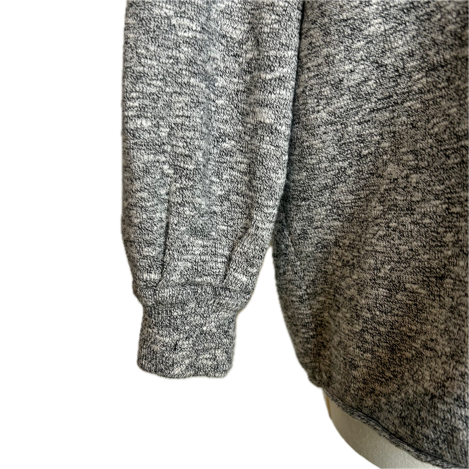 Madewell Telluride Pullover Sweater Gray Small Cottagecore Grandma Comfort