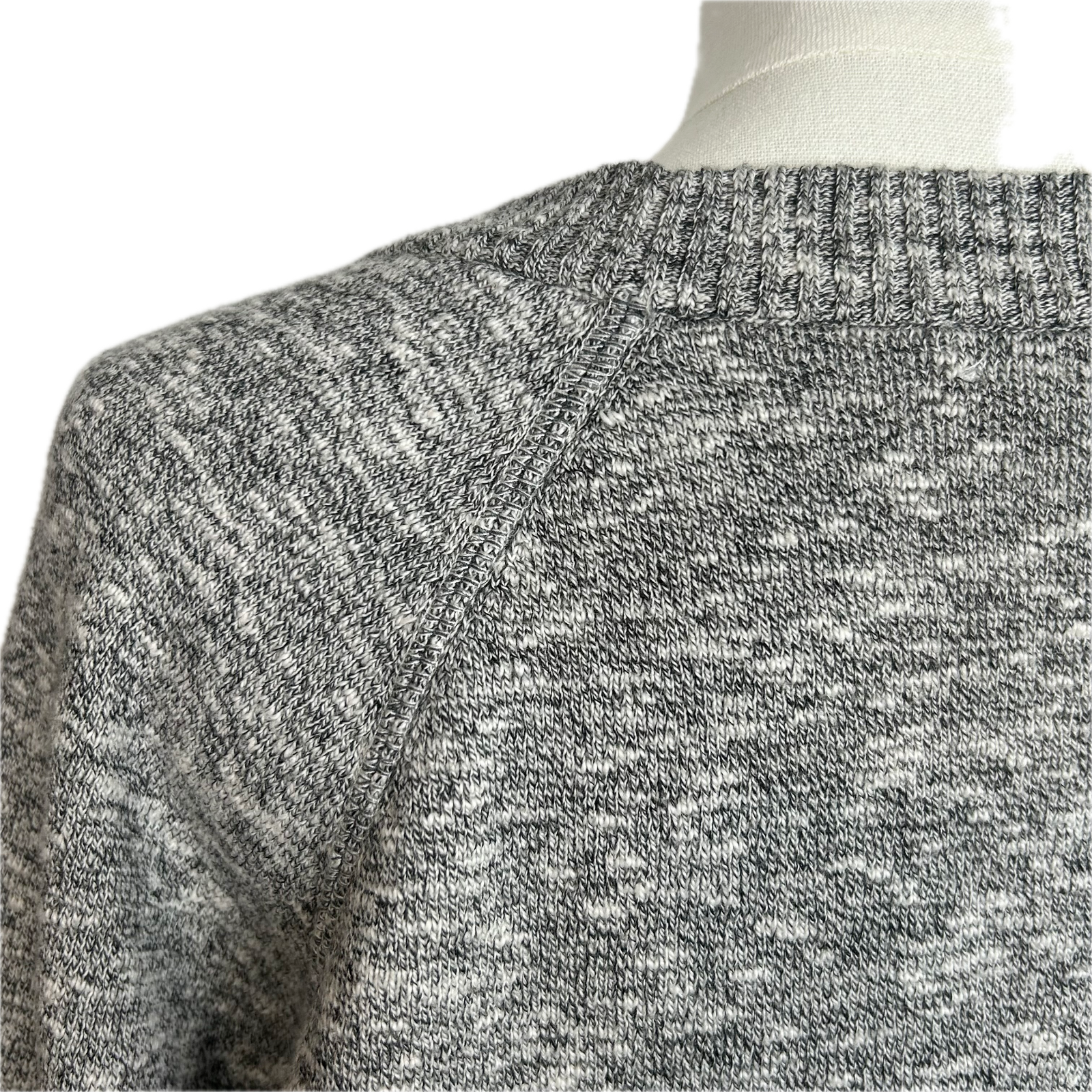 Madewell Telluride Pullover Sweater Gray Small Cottagecore Grandma Comfort