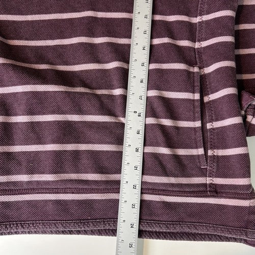 Fatface Pullover Womens US4 Purple Airlie High Collar Vintage Wash Casual Sporty