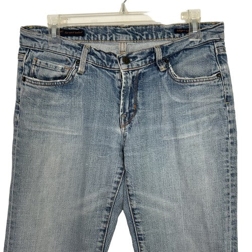 Citizens Of Humanity Jeans Womens 29 Light Wash Flare Low Rise Casual Retro