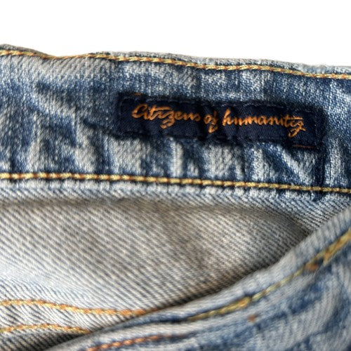 Citizens Of Humanity Jeans Womens 29 Light Wash Flare Low Rise Casual Retro