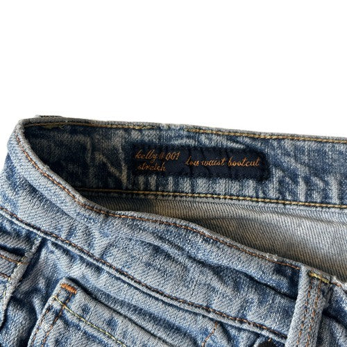 Citizens Of Humanity Jeans Womens 29 Light Wash Flare Low Rise Casual Retro