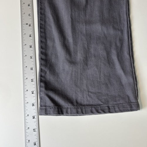 The Tog Shop Pants Womens 10 Petite Dark Gray Straight Leg Elastic Waist Classic