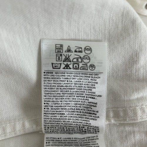 Gap 1969 Jacket Womens Medium White Denim Collared Chest Pockets Casual Classic