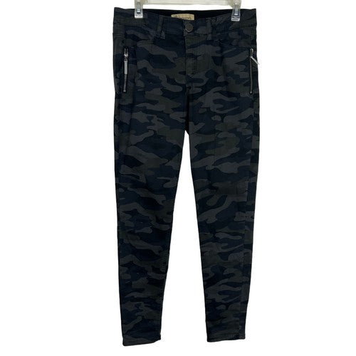 Democracy Skinny Pants Womens 8 Camo Gray Cargo Pattern Ab Technology Streetwear