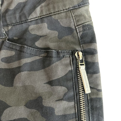 Democracy Skinny Pants Womens 8 Camo Gray Cargo Pattern Ab Technology Streetwear