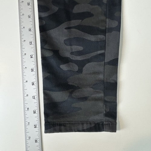 Democracy Skinny Pants Womens 8 Camo Gray Cargo Pattern Ab Technology Streetwear