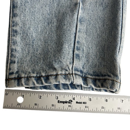 Revice Jeans Womens 28 Light Acid Wash High-Waisted Cropped Front Seam Retro USA